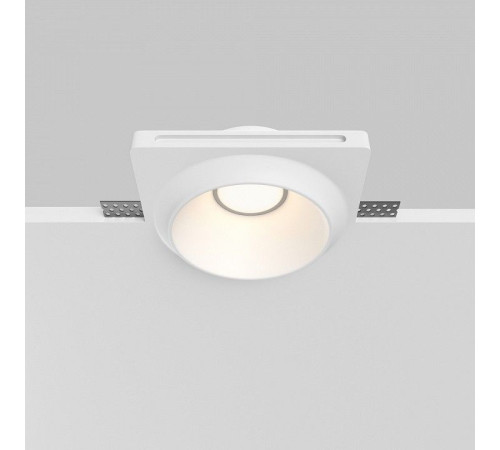 Встраиваемый светильник Maytoni Gyps Modern DL124-GU10-01-TRS-W