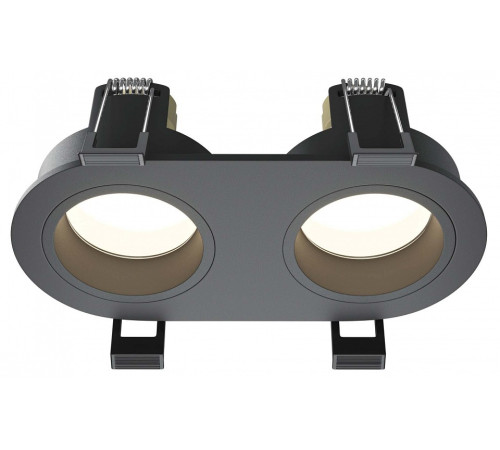 Встраиваемый светильник Maytoni Technical Share DL126-02-GU10-B