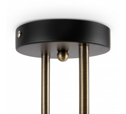 Люстра на штанге Freya Glow 4 лампы FR5129PL-04B