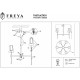 Люстра на штанге Freya Tida FR5196PL-06BBS