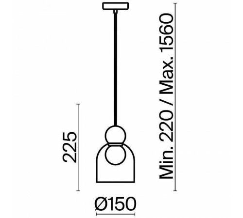 Подвесной светильник Freya Focus FR5220PL-01CH2