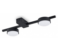 Накладной светильник Freya Tactic 2 лампы черный FR5363CL-02B