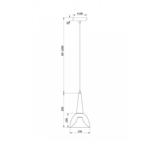 Подвесной светильник Freya Noria FR8009PL-01GB