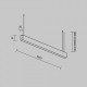 Подвесной светильник Maytoni Technical LL312044
