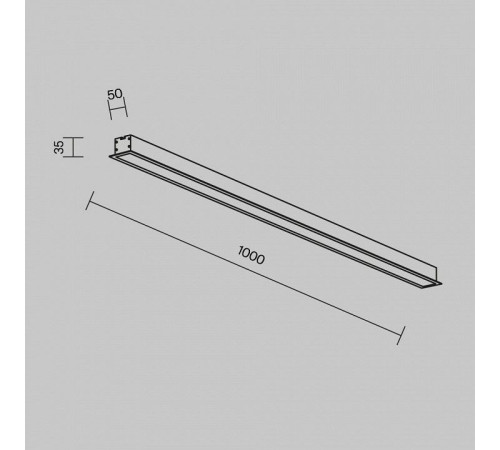 Встраиваемый светильник Maytoni Technical LL313004