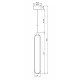 Подвесной светильник Maytoni Chain MOD017PL-L13N