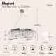 Подвесной светильник Maytoni Colline MOD083PL-09CH