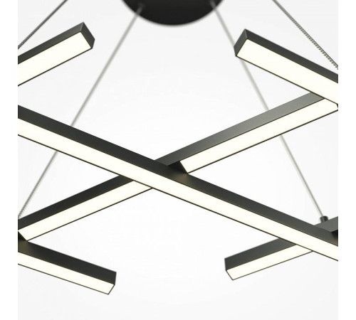 Подвесная люстра Maytoni Halo MOD244PL-L50BK