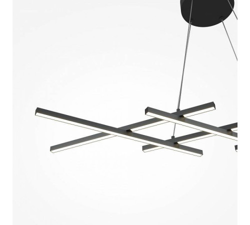 Подвесная люстра Maytoni Halo MOD244PL-L50BK