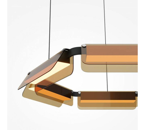 Подвесная люстра Maytoni Flat MOD296PL-L40BC3K