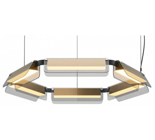 Подвесная люстра Maytoni Flat MOD296PL-L40BS3K