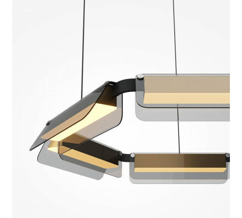 Подвесная люстра Maytoni Flat MOD296PL-L40BS3K