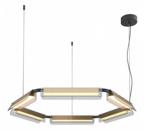 Подвесная люстра Maytoni Flat MOD296PL-L60BS3K