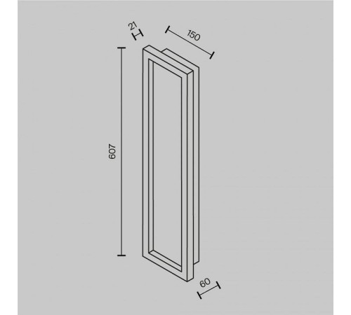 Накладной светильник Maytoni Orign MOD311WL-L55B3K