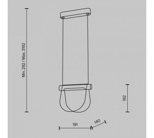 Подвесной светильник Maytoni Fluffy MOD319PL-L5B3K