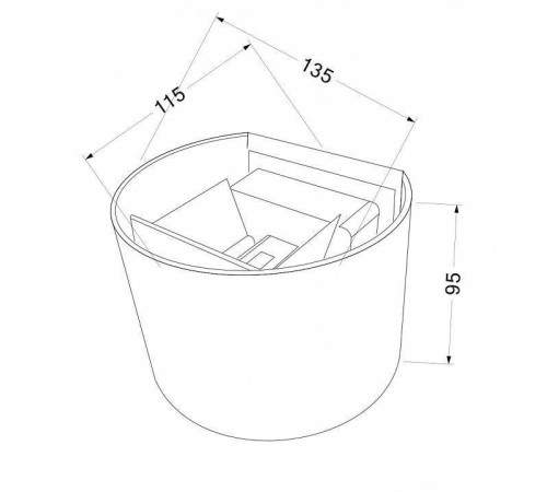 Накладной светильник Maytoni Fulton LED 6 Вт белый O573WL-L6W