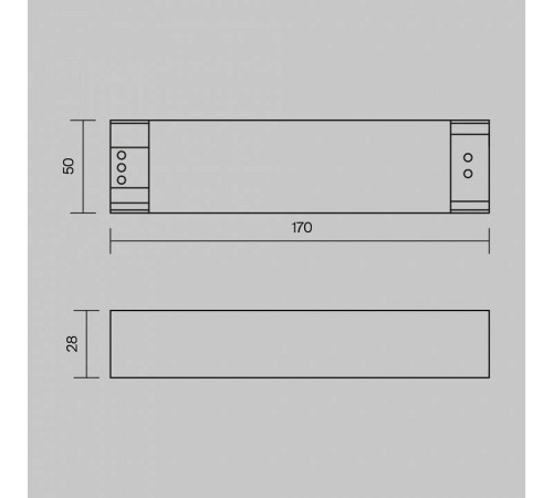 Блок питания Maytoni Power Supply Magnetic PSL005-100W-48V-IP20