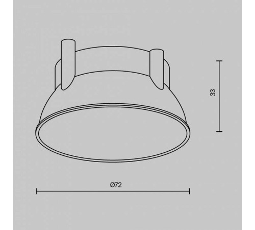 Кольцо декоративное Maytoni Accessories Ring12-15W-RD-W