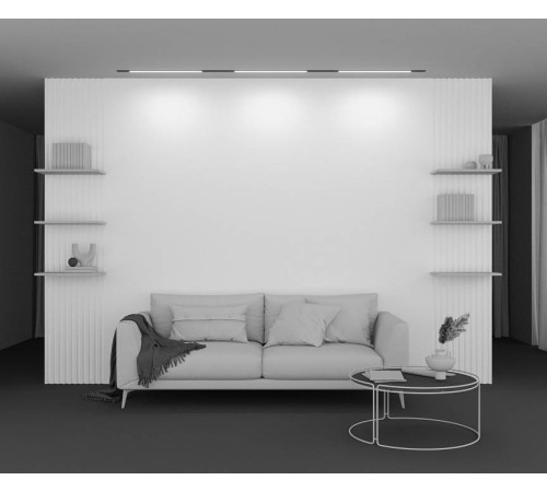 Встраиваемый светильник Maytoni Basis TR030-2-24W2.7K-B