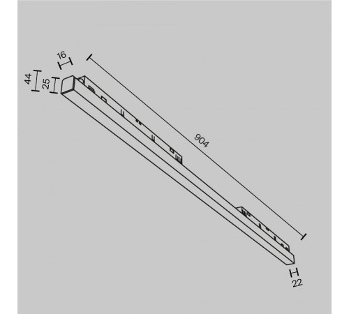 Встраиваемый светильник Maytoni Basis TR030-4-30WTW-DSZ-W