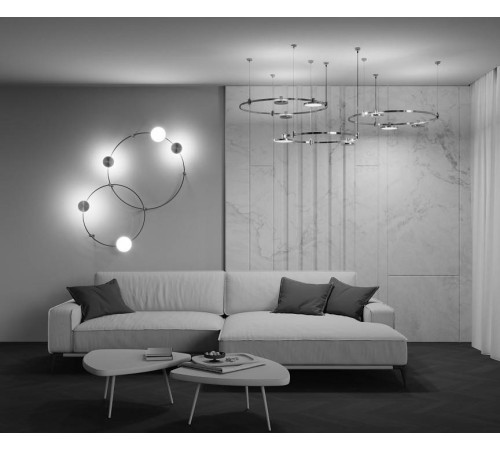 Накладной светильник Maytoni Plato TR152-1-7W3K-BS