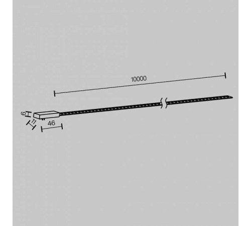 Накладной светильник Maytoni Flex TR160-1-100W3K-10B