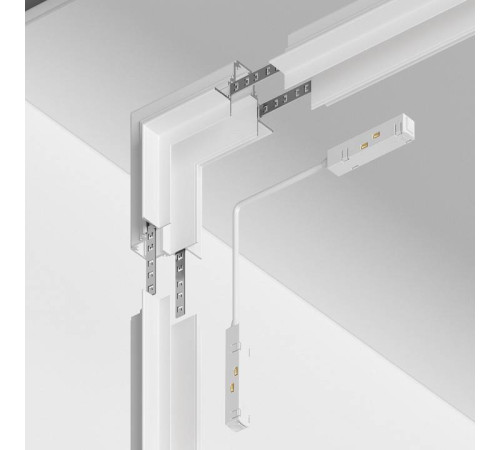 Соединитель угловой внешний для треков накладных Maytoni Accessories for tracks TRA004ICL-22W