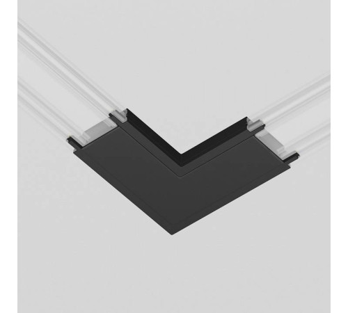 Соединитель угловой L-образный для треков накладных Maytoni Accessories for tracks Radity TRA084CL-11B