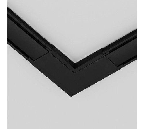 Соединитель угловой L-образный для треков накладных Maytoni Accessories for tracks Radity TRA084CL-11B