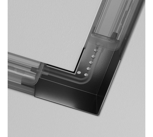 Соединитель угловой L-образный для треков встраиваемых Maytoni Accessories for tracks Radity TRA084CL-12B