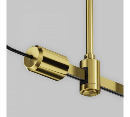 Токопровод концевой Maytoni Accessories for tracks Flarity TRA154C-SB1-BS