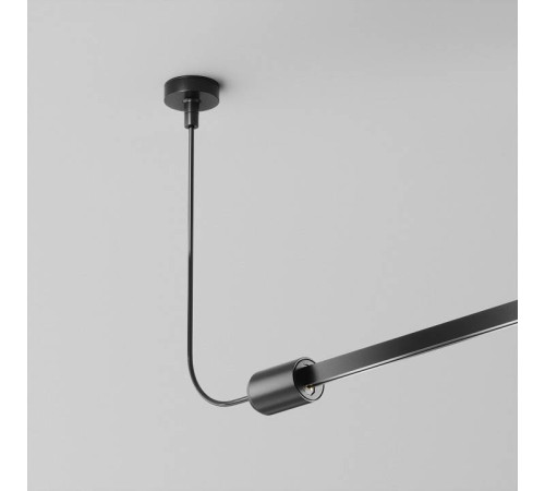 Токопровод концевой Maytoni Accessories for tracks Flarity TRA154C-SB1-B