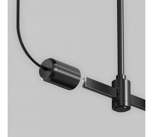 Токопровод концевой Maytoni Accessories for tracks Flarity TRA154C-SB1-B