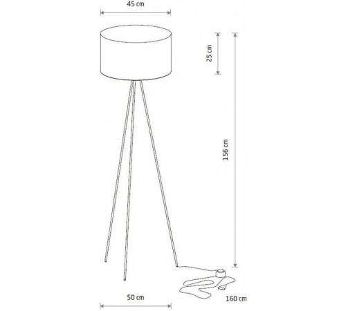 Торшер Nowodvorski Cadilac 8191