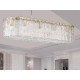 Подвесная люстра Newport 10820 10820/120 brass oval