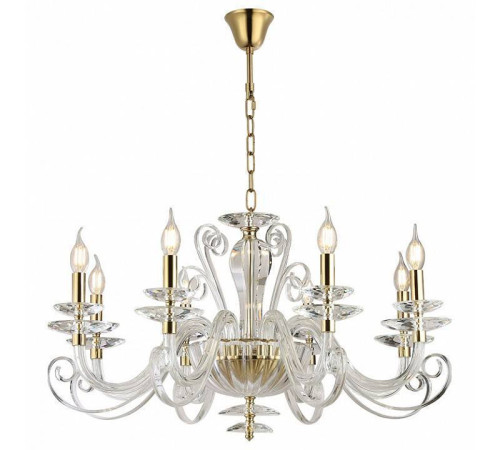 Подвесная люстра Newport ANNABELLE 8578/C gold polished