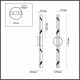 Светильник накладной Odeon Light Aletta 6679/6WL