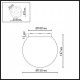 Накладной светильник Odeon Light MIDCENT 7109/1C