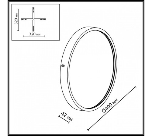 Накладной светильник Odeon Light HIGHTECH 7169/10WL