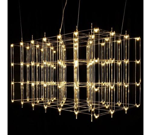 Подвесная люстра O-LUCE Cosmic Glass ячейка 20х20 см 11787611-6