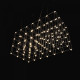 Подвесная люстра O-LUCE Cosmic Glass ячейка 20х20 см 11787611-6