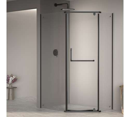 Душевой уголок RGW Passage PA-091B 800x1000 мм черный 35089180-14