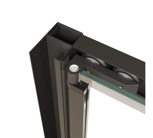 Душевая дверь в нишу RGW Passage PA-21B 800х1950 мм черный 06082108-14