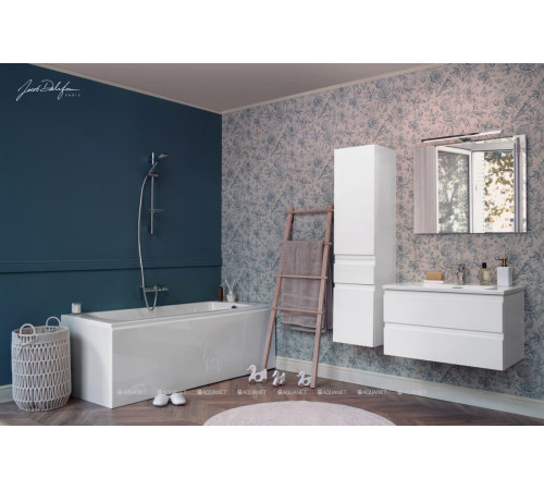 Шкаф-пенал подвесной Jacob Delafon MADELEINE 35 см петли справа белый матовый EB2069D-J51