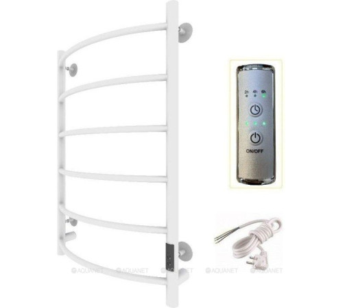 Полотенцесушитель водяной Тругор Пэк сп 5 80х50 см белый матовый ВГП Пэк сп 5/8050 белый ВГП