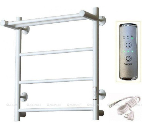 Полотенцесушитель водяной Тругор Пэк сп 5 П 60х50 см с полкой белый ВГП 00-00042749