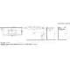 Раковина накладная Allen Brau Fantasy Flat 1215х465 мм белый 4.11028.20