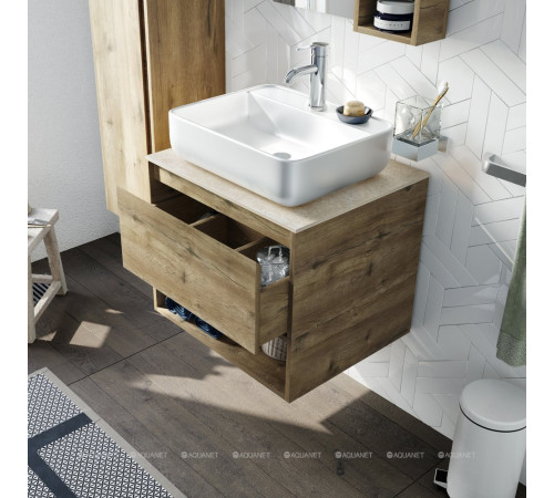 Раковина накладная Aquanet CITY-2 390х390х140 мм 00211281