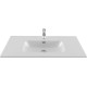 Комплект 1 Раковина-столешница Aquanet Flat 100 00254365