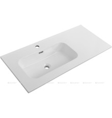 Раковина керамическая Cezares CZR-8095-100-L чаша слева 100 см CZR-8095-100-L